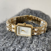 Women's Watch Exquisite High-grade Gold Steel Strap Watch