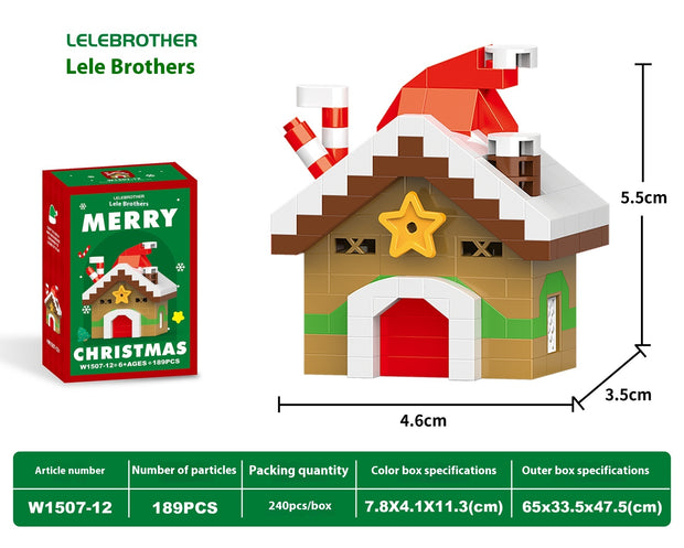 Christmas Day Series Snowman Assembly Blocks