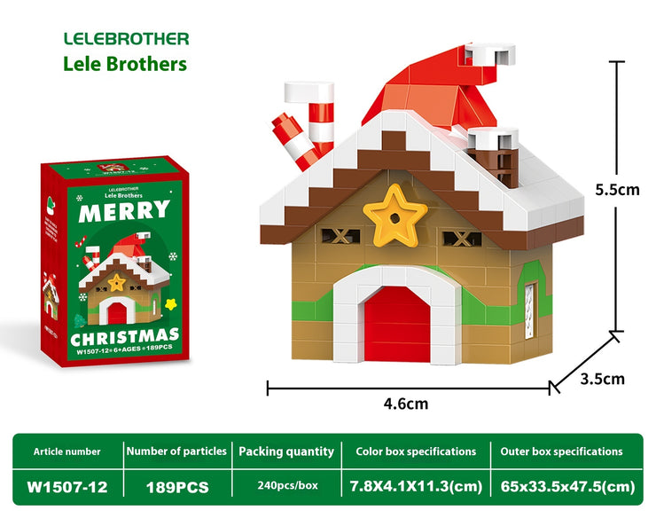 Christmas Day Series Snowman Assembly Blocks