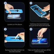 FOR Samsung Galaxy S24 S25 23 S22 plus Ultra 5G Screen Protector Tempering Glass Phone with Install Kit Remove Explosion