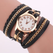 PU leather winding bracelet watch rope table