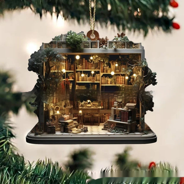 Personalized Creative Acrylic Flat Pendant