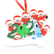 Christmas Decoration DIY Personalized Lovely Family Snowman Christmas Tree Hanging Ornament Pendant