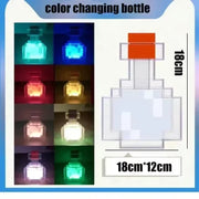 Creative Brownstone Torch LED Night Light USB Rechargeable Game Room Decoration Table Light Festival Gifts for Kids Game Lamps