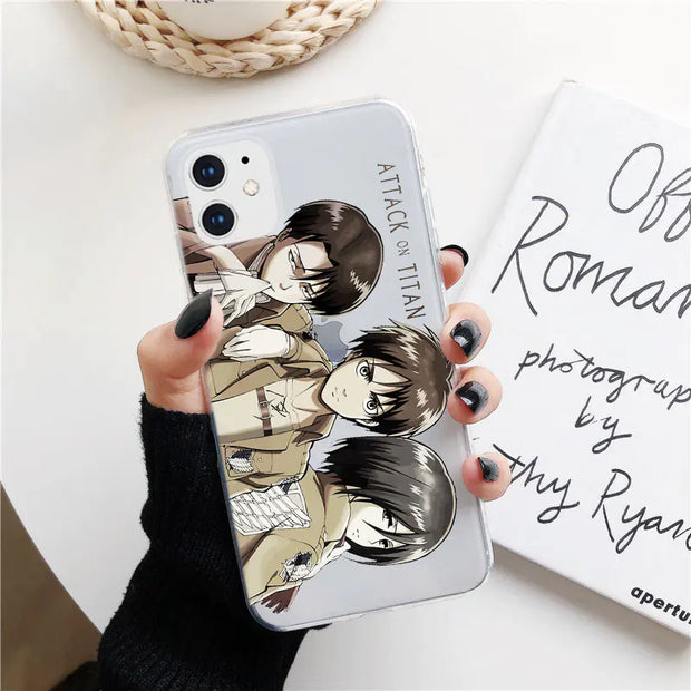 Titan Anime TPU Soft Case for iPhone 13 Pro Max