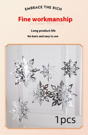 Christmas Decorations 3D Mini Flag Scene Show Window Pendant