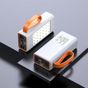 Power Bank Super Capacity Solar Outdoor Portable Camping Backup Mobile