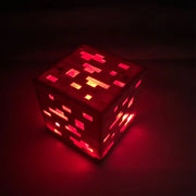 Creative Brownstone Torch LED Night Light USB Rechargeable Game Room Decoration Table Light Festival Gifts for Kids Game Lamps