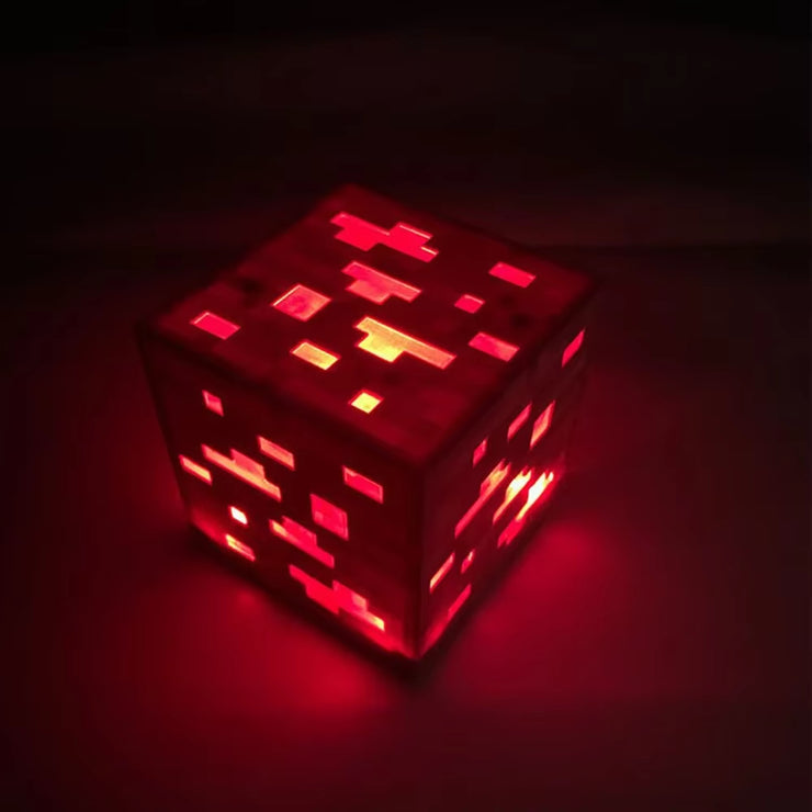 Creative Brownstone Torch LED Night Light USB Rechargeable Game Room Decoration Table Light Festival Gifts for Kids Game Lamps