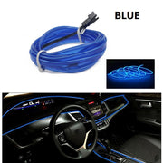 Car Mounted Ambient Light 6-meter USB LED Light Emitting Cable