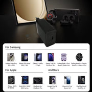 USB Type C Phone Charger PD 45W Super Fast Charging Turbo Wall Adapter Quick Charge for Macbook Iphone Samsung Xiaomi