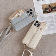 Fashion Simple Back Strap Phone Case Protector