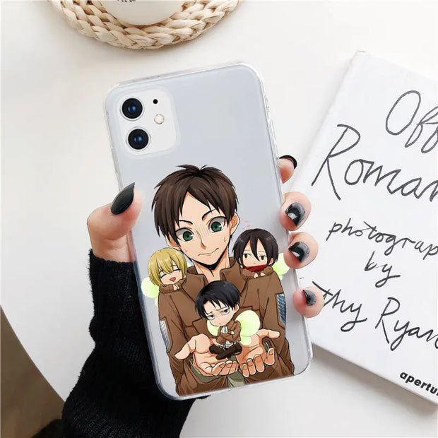 Titan Anime TPU Soft Case for iPhone 13 Pro Max