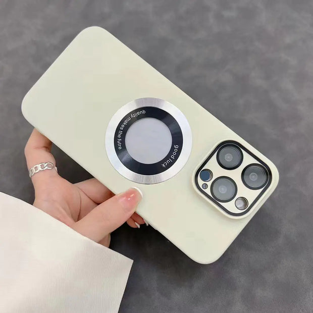 Matte Magnetic Phone Case for iPhone 15 Pro Max