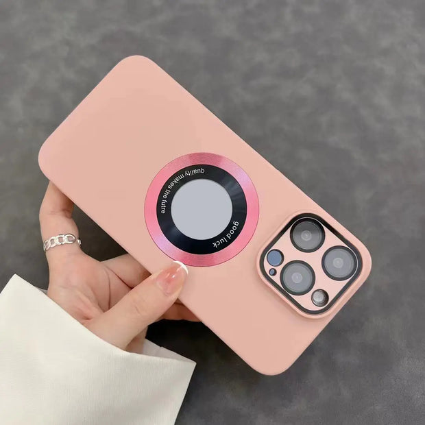 Matte Magnetic Phone Case for iPhone 15 Pro Max