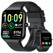 Smart Watch for Men Women Answer/Make Calls 1.96" HD Fitness Watch with Heart Rate Monitor Sleep Monitor 113+ Sports Activity Trackers with Step Counter IP68 Waterproof Smartwatch for Android/iOS