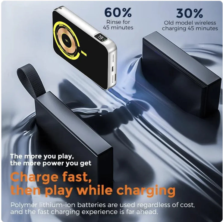 Game Console Style Magnetic Wireless Power Bank