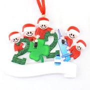 Christmas Decoration DIY Personalized Lovely Family Snowman Christmas Tree Hanging Ornament Pendant