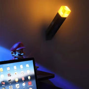 Creative Brownstone Torch LED Night Light USB Rechargeable Game Room Decoration Table Light Festival Gifts for Kids Game Lamps