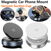 Magnetic Vacuum Adsorption Car Phone Mount 360° Rotatable Vacuum Suction Cup Car Phone Holder Universal GPS Navigation Stands