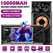 NEW Game Console Power Bank Integrated 10000Mah Fast Charging Magnetic Wireless Charging Mobile Power Supply Handheld Player