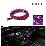 Car Mounted Ambient Light 6-meter USB LED Light Emitting Cable