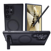 Magnetic Stand Mobile Phone Case for Samsung Galaxy S25 Ultra S24 S23 FE S22 plus Cover with Kickstand Cases with Holder