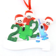 Christmas Decoration DIY Personalized Lovely Family Snowman Christmas Tree Hanging Ornament Pendant