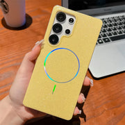 Cute Luxury Dream Shell Jelly Glitter Pink White Yellow Phone Case for Samsung Galaxy S23 S24 Fe S25 plus Ultra Bling Cover