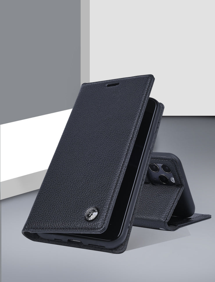 Flip Phone Protection Leather Case Holster