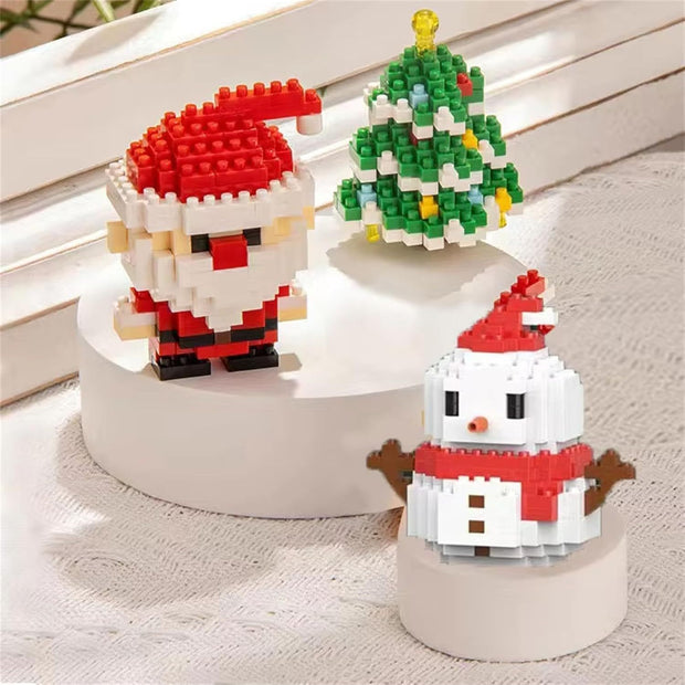 Christmas Day Series Snowman Assembly Blocks