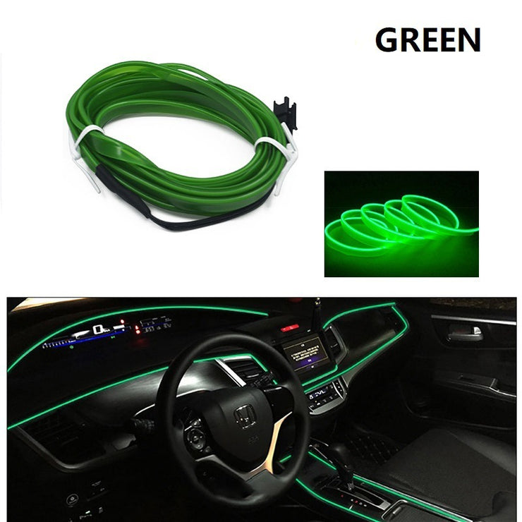 Car Mounted Ambient Light 6-meter USB LED Light Emitting Cable