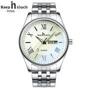 Luxury Waterproof Ultra Thin Couple Quartz Watches
