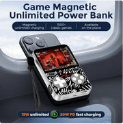 Game Console Style Magnetic Wireless Power Bank